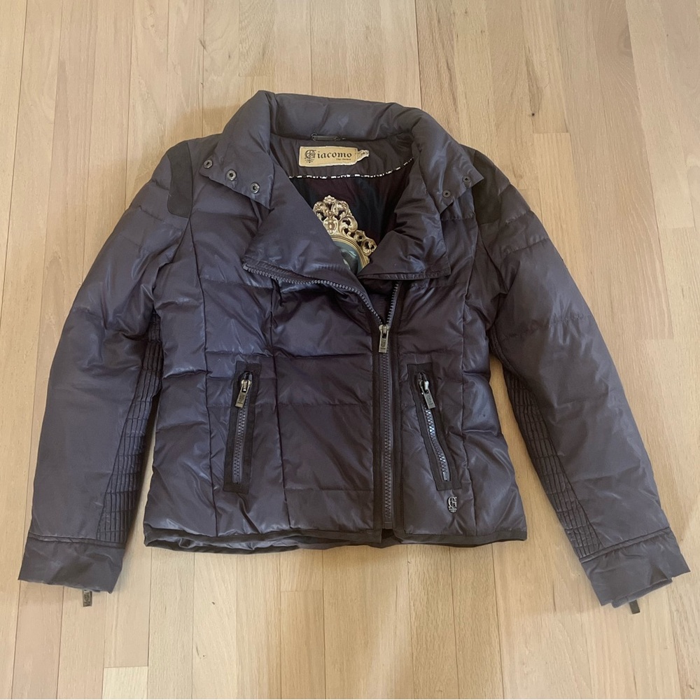 Giacomo puffer moto jacket
